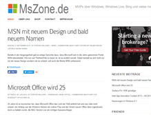 Tablet Screenshot of mszone.de